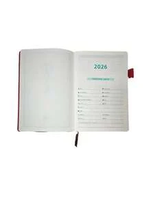 SHEIN 2026 New Calendar Log Self Discipline Check In Time Management One Page One Day 365 Days Plan Book Comes With 5 Plan Stickers A5 Plan Notebook Learning Start Gift Suitable For Work And Study, School Supplies,Back To School - A5 - View 15