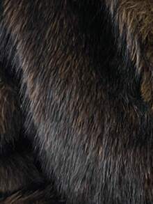 Aloruh Women's Retro Faux Fur Collar Open Front Plush Winter Coat, Fashion Outerwear,Women's Winter Clothes - Brown - View 6