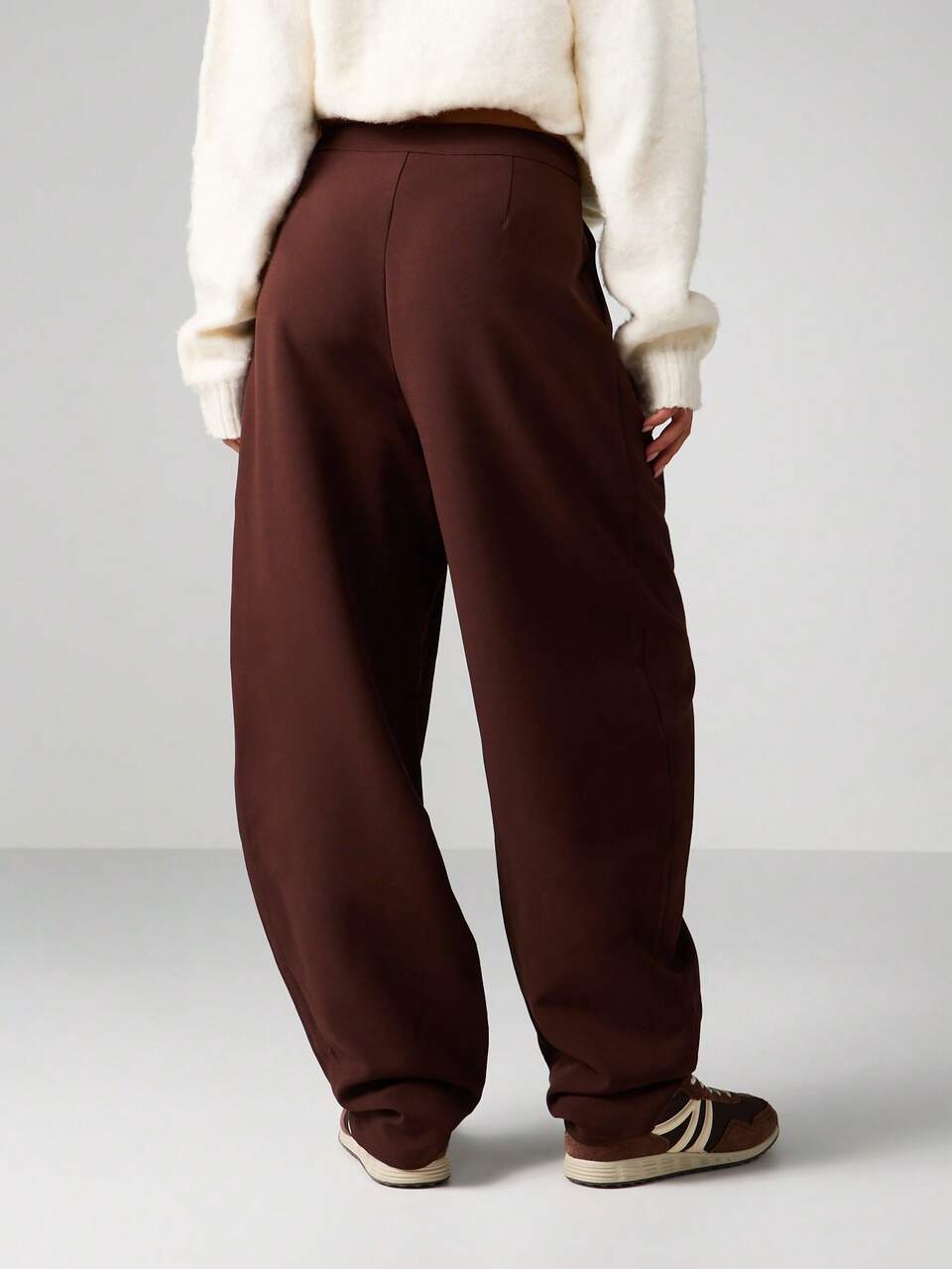 MISSGUIDED Wide Leg High Waisted Palazzo Pants For Office Wear Professional Trousers