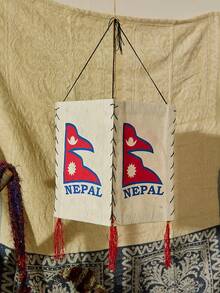 Cirelle 尼泊尔手工洛克塔纸灯罩 - 可折叠设计，款式多样，色彩丰富，是一款别具一格的家居装饰品 - 彩色 - 查看 3