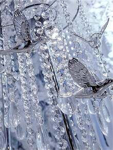 1/5/10 chiếc Chuỗi hạt pha lê 39 inch, Chuỗi hạt đá quý Acrylic, Dùng để treo trang trí trên cửa ra vào, cửa sổ, rèm cửa, đèn chiếu sáng, đồ trang trí ở giữa bàn, đạo cụ đám cưới, Giáng sinh - Nhiều màu - Xem 6