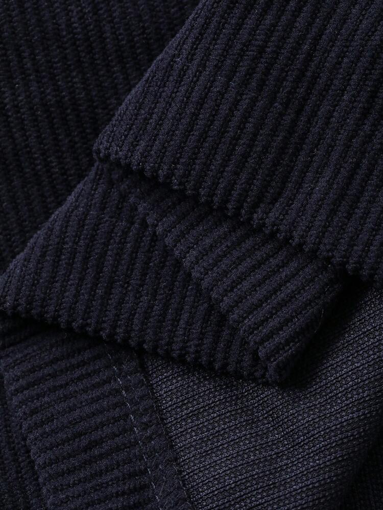 Dazy Plus Plus Size Women Thick Corduroy Loose Wide Leg Casual Pants, Versatile For Autumn/Winter