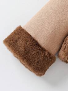 Elladie kids Young Girls Fashion Thermal Lined Zip-Up Jacket, Autumn/Winter - Multicolor - View 5