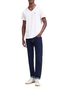 Tommy Hilfiger Men's V-Neck T-Shirt Classic White - White - View 3