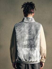 AXEPEAK Black & Gold Vest, Couple Matching Winter Jacket, New Thickened Sleeveless Casual Outerwear For Autumn/Winter - Grey - View 2