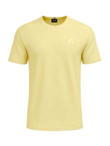 Le Coq Sportif Essentiels Men's T-Shirt Yellow - Yellow - View 1
