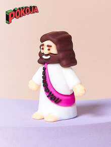 10/20pcs Mini Jesus Doll Jesus Love You Jesus Toys Small Jesus Doll Hide And Seek Sunday Party Favor Gifts (Random Colors) Miniature Jesus,Christian Toys,Small Toys,Christian Toys,Party Favors,Jesus,Toys,Jesus Gift,Jesus Stuffie,Miniature Jesus,Jesus,Mini Jesus,Christian Stuff,Jesus,Christian Stuff,Mini Jesus - Multicolor - View 4
