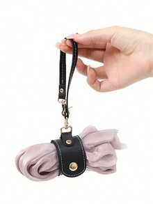 1/2Pcs Towel Silk Scarf Glove Storage Strap Outdoor Portable Scarf Storage Clip Simple Storage Clip, Organizer Clips - Multi-Purpose Bag Clip, Glove Holder, Scarf & Hat Keeper With Loop Strap - Secure Attachment For Handbags, Purses, Travel - Multicolor - View 11