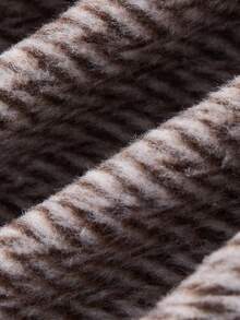 Ellevyn 女式人字形翻领长袖双排扣休闲大衣，秋冬 - 彩色 - 查看 3