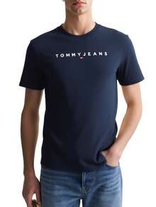 Tommy Hilfiger Men's T-Shirts Dark Blue - Dark Blue - View 1