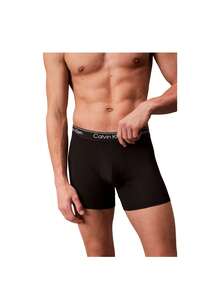 Calvin Klein 3 Pack Men's Boxers - Black - View 3