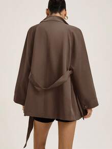 Aveloria Rosie Jachetă nouă, stil coreean, de înaltă calitate, casual, cu talie strânsă, rezistentă la vânt