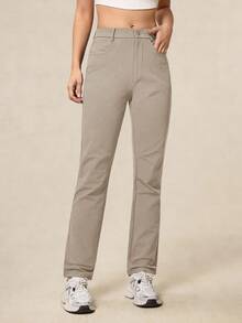 OutZeal 女式无 PFC 防水弹力尼龙户外裤，适合秋季徒步露营