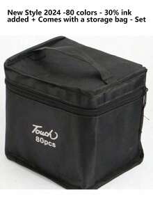 1 Set Tip Markers, Watercolor Pens, Highlighters, Painting Brushes Children Drawing Art Supplies Kit, Smooth Writing, Suitable For Drawing, Marking On Paper, Fabric, Clothing, Wood, Metal, Plastic, Leather, Back To School Student Stationery And Gifts,Back To School,School Supplies - Multicolor - View 34