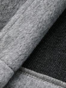 DAZY Young Boys Solid Color Single Breasted Hooded Overcoat