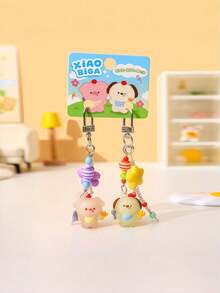 Cartoon Animal Couple Set - Paired Bag Charms, High-Value Pendant Accessories - Multicolor - View 5