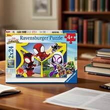 Ravensburger Spidey 2x24 Piece Jigsaw Puzzle Age 4 Years+ 5729 - Multicolor - View 5