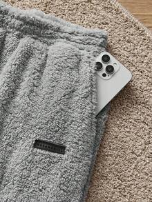 SWAVVY Men's Fashionable Fleece Hooded Sweatshirt Casual Suit, Autumn/Winter