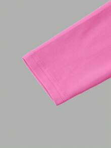 INAWLY 3pcs/Set Kaos Wanita Lengan Panjang Polos Model Kerah Bulat Pas Badan - MultiWarna - View 5