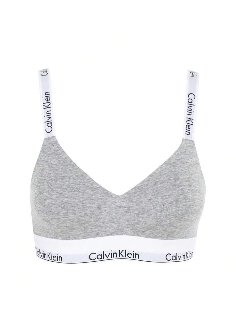 Calvin Klein Women's Bralette - Grey - View 1
