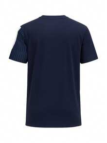 Le Coq Sportif Men's T-Shirts Navy Blue - Navy Blue - View 2