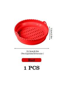 Zazumi 1pc Foldable Non Stick Silicone Fold Air Fryer Pad, Air Fryer Liners - 彩色 - 查看 8
