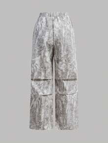 SHEIN Girlism 少女印花连帽衫、吊带背心和裤子休闲套装 - 彩色 - 查看 11