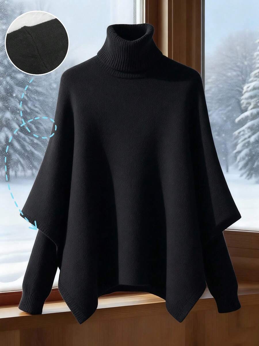 GlowEve 秋冬款时尚 Encore 红色女式高领针织毛衣