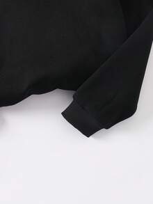 Set de 3 sudaderas de manga larga con cuello redondo con estampado de mariposas en negro, blanco y gris, adecuadas para ocasiones casuales como uso diario, salidas, viajes, apropiadas para niñas adolescentes de 13 a 16 años