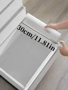 Tấm lót kệ và ngăn kéo 118,11/196,85 inch, Tấm lót tủ bếp chống trượt có nhiều độ dài, Tấm lót tủ EVA chống dính, chống thấm nước có họa tiết in, Phù hợp với kệ, tủ lạnh, tủ và tủ lưu trữ, Chiều rộng 11,81 inch - Nhiều màu - Xem 4