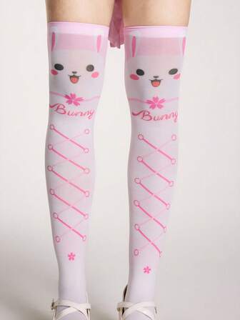 Anime جوارب طويلة فوق الركبة للنساء