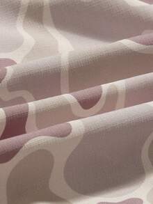 Manfinity Swimmode Men's Drawstring Waist Camo Print Pocket Beach Shorts - Multicolor - View 6