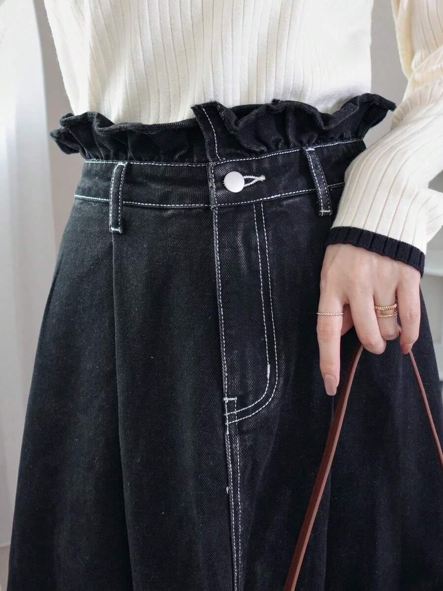 Vestido Corto Con Volante En La Cintura · Scalpers · El Corte Inglés