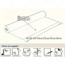 1卷，自粘复古木纹条纹壁纸，防潮、防水、易清洁PVC壁纸，易撕自粘，不留残胶，适用于厨房、卧室、客厅、浴室装饰，浴室墙纸，墙贴，墙面装饰。