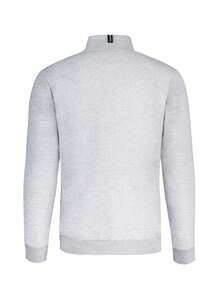 Le Coq Sportif Essentiels Men's Zipper Sweaters Grey - Light Grey - View 2