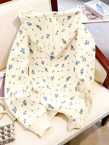 Women's Ditsy Floral Sweatshirt - Multicolor - View 2