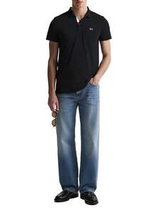 Tommy Hilfiger Men's Polo Shirts Black - Black - View 3