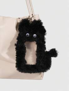 ROMWE Kawaii Bag Charms - Black - View 4