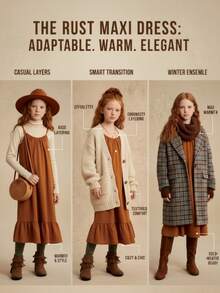 Tween Girls Minimalist Butterfly Decor Cami Maxi Dress, Suitable For Outdoor Activities, Daily Themed Events, Vacation, Music Festivals, Parties And Other Social Occasions