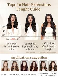 20pcs Straight Tape In 100% Human Hair T2-P2/6 Extensions Silky Seamless Invisible For Thin Hair Woman Top Quality Thick Ends Healthy Human Hair Extensions Invisible Tape In For Salon