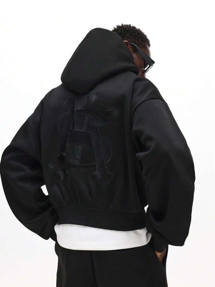 Graffiti Pullover Hoodie With Drawstring
