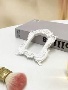 1 khung ảnh mini kiểu Châu Âu cổ điển màu vàng INS, phụ kiện trang trí móng tay, vòng cổ, trang sức, phông nền chụp ảnh, không có keo dán mặt sau. - Nhiều màu - Xem 9