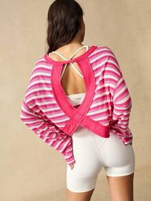 VARSIVA 户外休闲宽松长袖女式运动T恤 - 彩色 - 查看 6