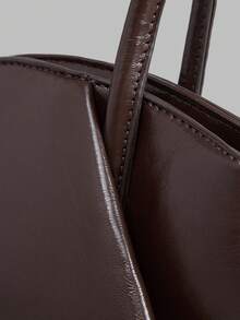 Ontre Ladies' Shoulder Bag - Coffee - View 6
