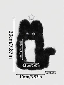 ROMWE Kawaii Bag Charms - Black - View 2