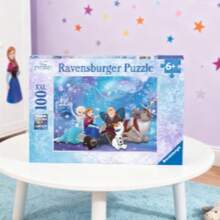 Ravensburger Frozen-Ice Magic 100 Piece Jigsaw Puzzle Age 6 Years+ 10911 - Multicolor - View 5