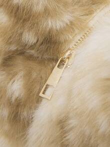 SHECARRY Ladies, Women Top Handle Bags,Animal Print,Fashionable, Elegant , Simple, Personalized, Versatile, Classic, For Commute, Office,Date, Daily,Shopping, Afternoon Tea, Autumn And Winter - Deer pattern yellow - View 6