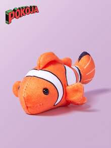 1pc Funny Ocean Series Animal Finger Puppet Plush Doll, Mini Shark, Orca, Turtle, Crab, Octopus, Clownfish Finger Puppets, Parent-Child Interactive Doll, Children's Birthday Gift - Multicolor - View 11