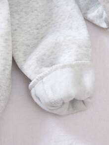 SHEIN Explorewe Tween Boys Multi-Piece Casual Boys Embroidered Letter Crew Neck Long Sleeve Sweatshirt With Loose Fit Pants, Featuring English Letter Graphics, Relaxed Silhouette, Comfortable Fabric, Suitable For Halloween, School, Street Dance, Night Party, Live House, Music Concerts In Autumn/Winter - Multicolor - View 7