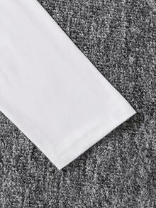 3 件套男童休闲字母印花多色组合圆领长袖 T 恤，适合秋季单独穿着或冬季与夹克搭配，时尚 - 彩色 - 查看 7